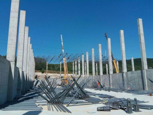 富德料棚网架加工厂家