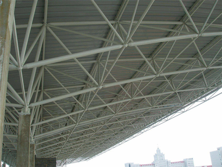 富德学院体育场网架工程