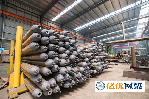 富德网架抛丸车间